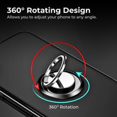 360° Rotating Magnetic Phone Grip